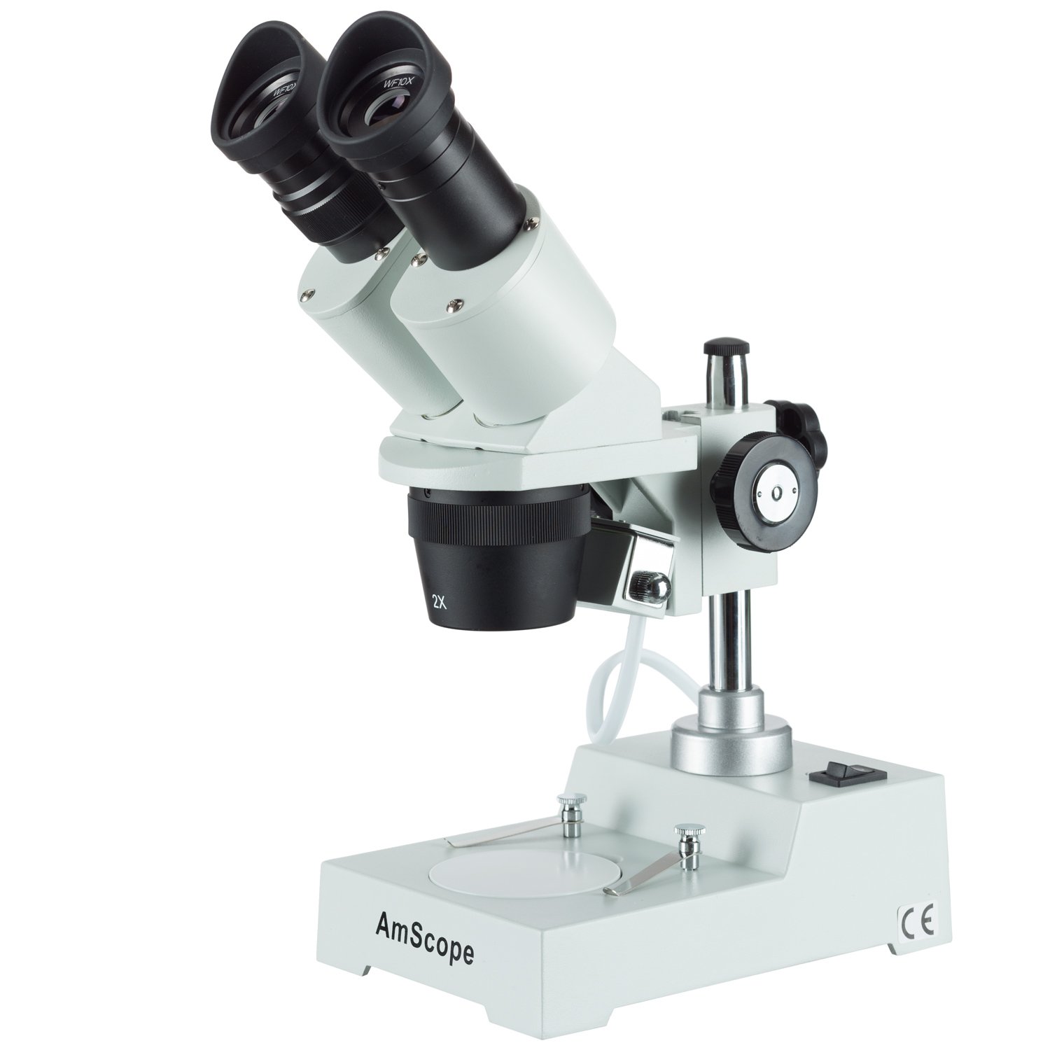 Amazon.com : AmScope SE304R-P-RK15 20X-40X Forward Stereo