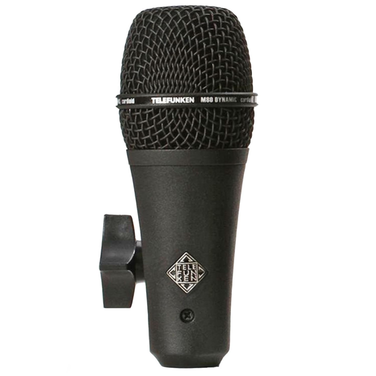 Telefunken M80-SH - Microfono dinamico nero con treppiede keepdrum semi-alto