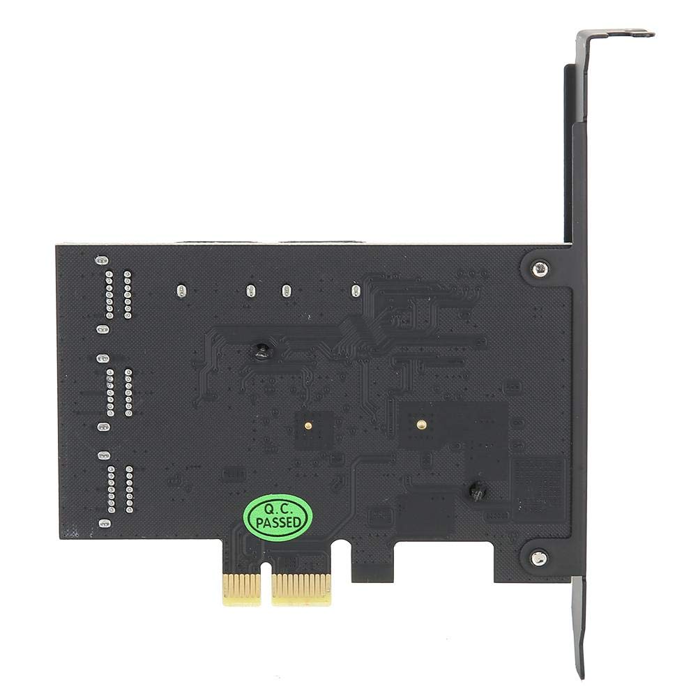 PCIe SATA Tarjeta de 8 Puertos Tarjeta de Expansión PCI-E 1X 2X 4X 8X 16X Expansion Card PCI-E a SATA3.0 Tarjeta Controladora SATA PCIe de 6 Gbps, para Desktop, para WINXP, Ubuntu