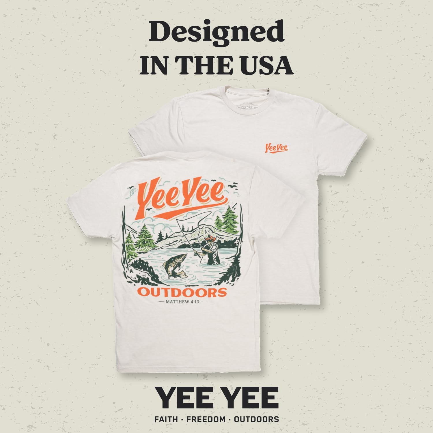 Yee Yee Apparel Christian Faith Graphic Tee Shirt – Men’s Christian Graphic Tees and Short Sleeve Shirts - Image 6