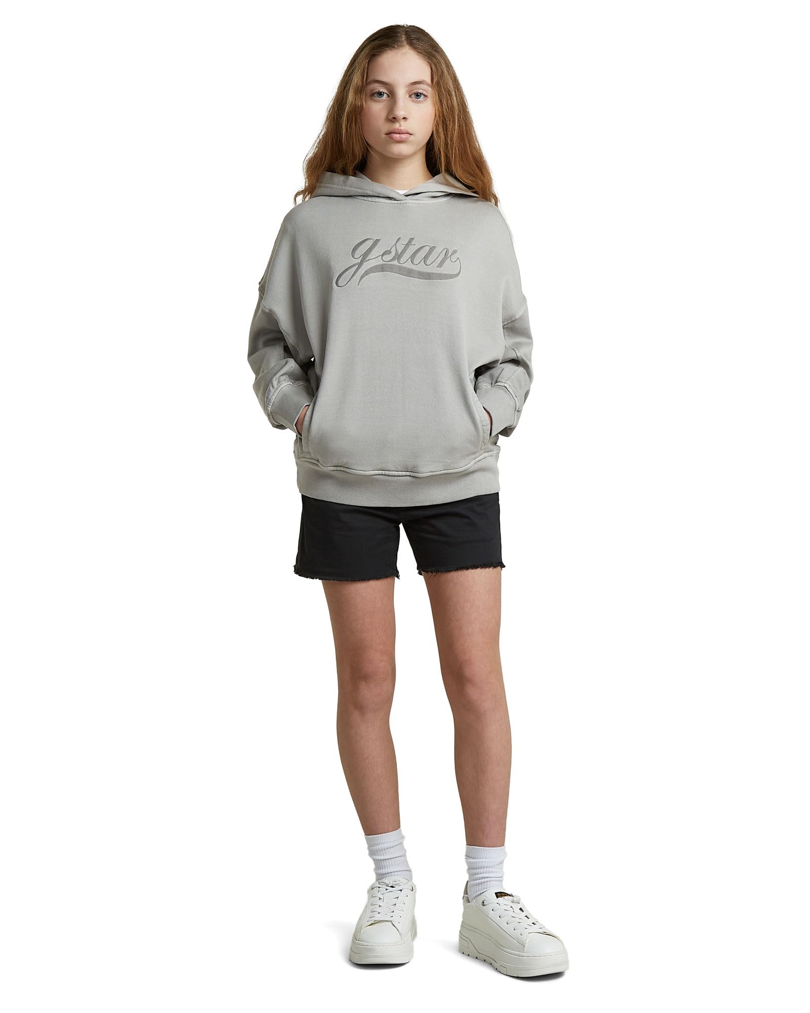 G-Star - True Shorts Raw Edge G, Costume a Boxer Bambine e Ragazze
