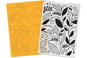 Hying 3-D Flower Leaves Embossing Folder