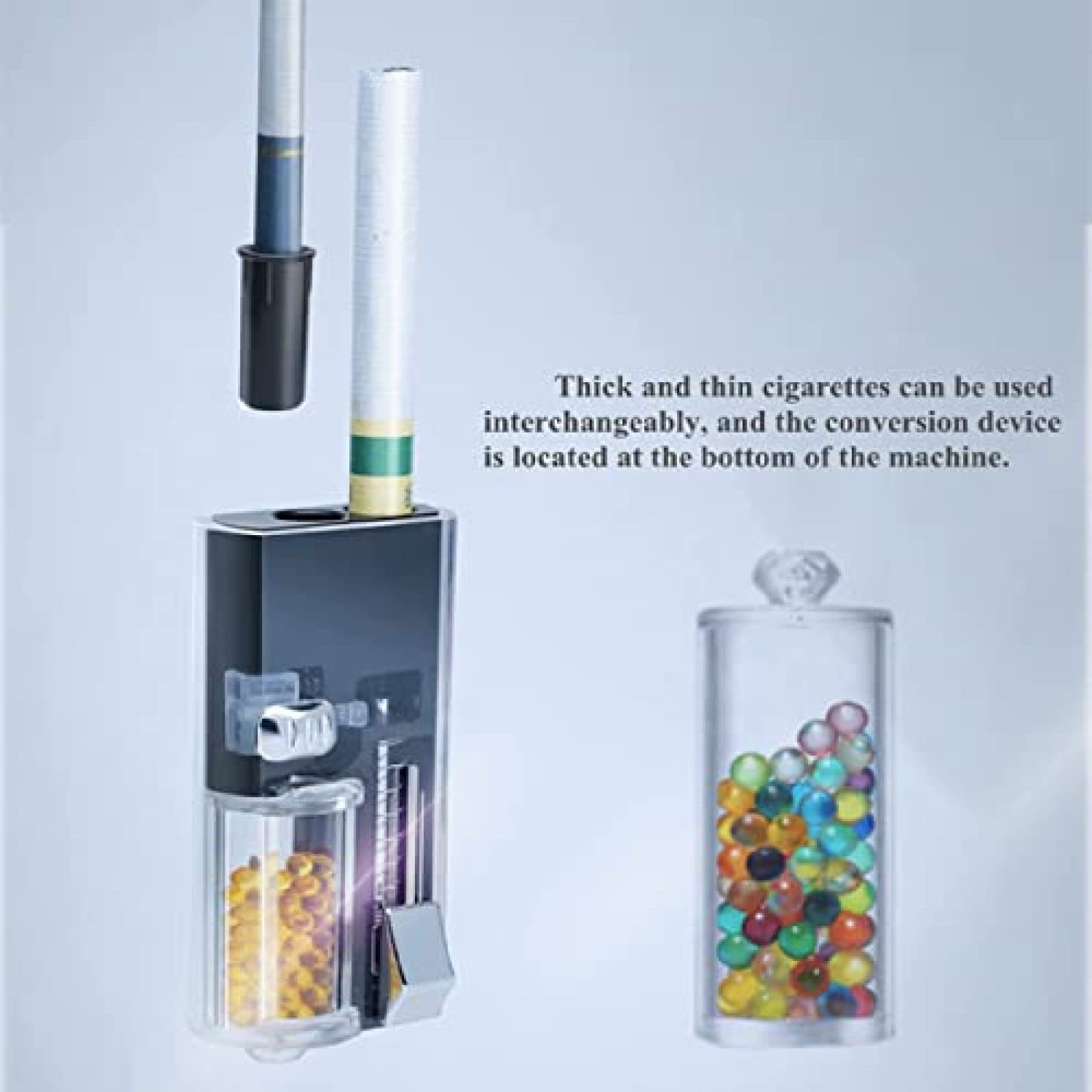 Cigarette Crushball Dispenser Menthol Cigarette Filter Applicator Crushball  Applicator Machine {700 Menthol Balls} : Amazon.de: Electronics & Photo