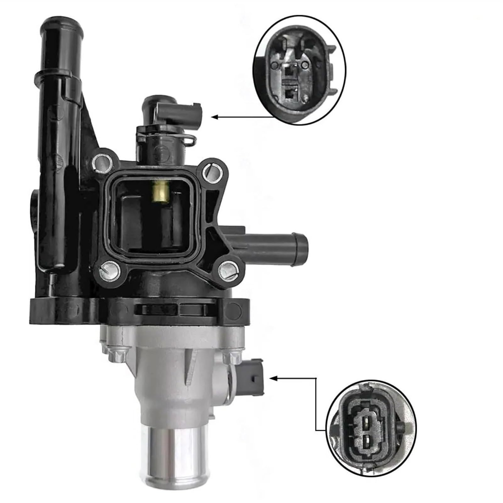 Termostat płynu chłodzącego do Chevroleta Sonic L4 1.8L 2012-2018, 1 sztuka, kod 96984103