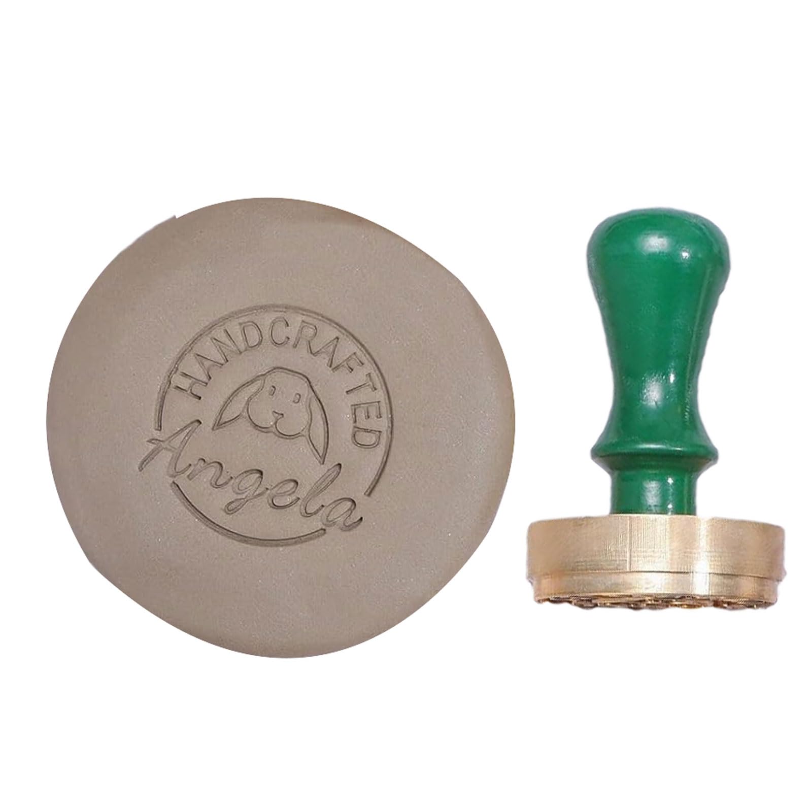 Timbri con lettere con impronta creativa Timbro in argilla personalizzato Timbro con lettera Regalo per gli amanti della ceramica artigianale per timbro in argilla Kit timbro fai da te