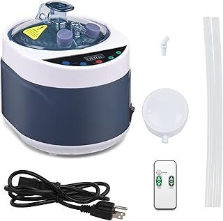 TaTalife Sauna Steamer Portable Pot, 1500W Sauna Steamer for Sauna, 4 Liters Stainless Steel Pot Generator, Home SPA Fumigation Steam Machine for Body Detox Timer Display and Remote Control