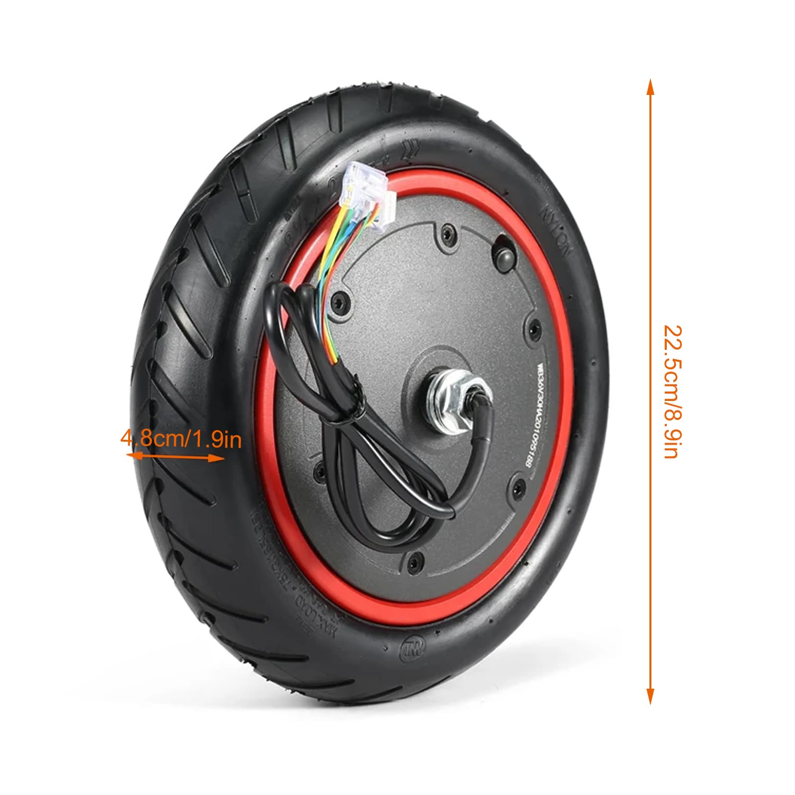 Motor de 350 W, repuesto para M365 Pro, motor de scooter con neumáticos de goma maciza, 36 V, 350 W, motor de accionamiento pro/pro2, motor de accionamiento para Xi ao .mi 1S M365 Pro, Pro 2,Mi3