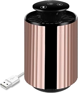Mosquito lamp LED Mosquito Killer Lamp Mosquito Trap Mosquito Repellent Lamp Repel Cockroaches Insect Killer Light Insect Trap Repellent (Color : Rosegold)