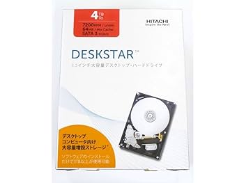 [週末価格] 4個セット16TB HGST HDD 4TB 3.5インチSATA 4個セット 16TB HGST HDD 4TB 3.5インチ SATA