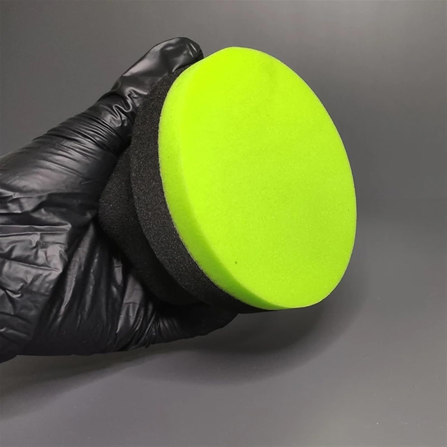 Car Polishing Sponge Hand-held Hexagonal Waxing Sponges High Density Foam Sponge 1Pcs(Planar red)