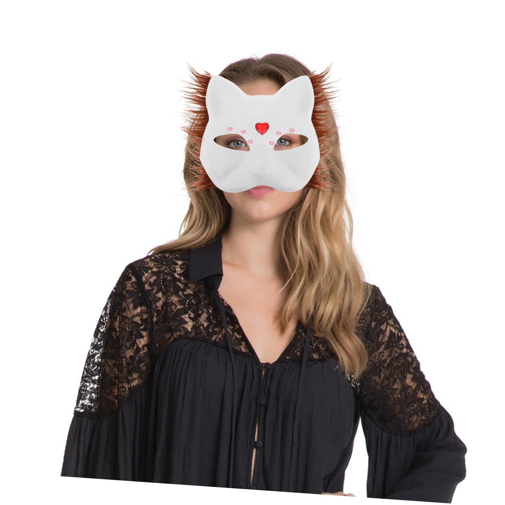ibasenice Maschera Per Gatti - Maschera Semplice Morbida E Confortevole - Animale Per Bambini E Adulti