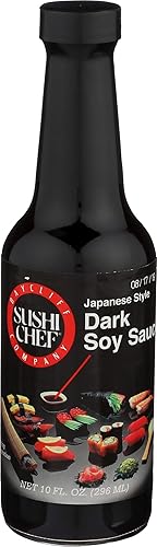 SUSHI CHEF Salsa de soja oscura, 10 FZ