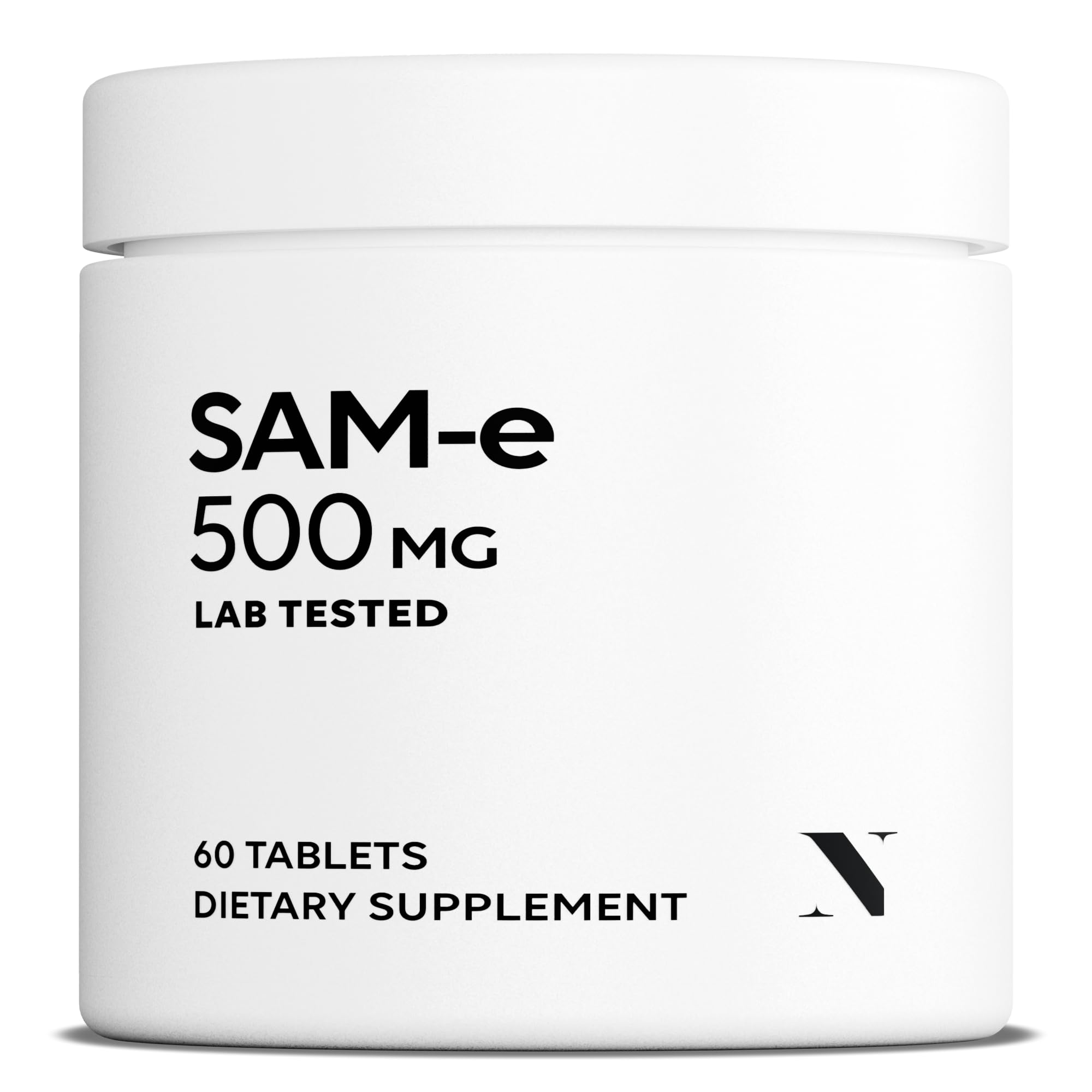 SAM-e 500mg Supplement, 60 Enteric Coated Tablets, Mood & Joint Support