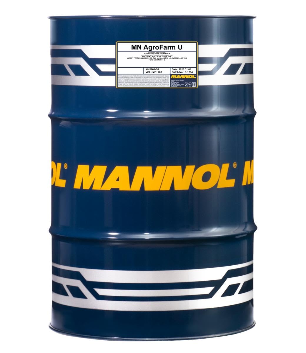 MANNOL | Pack de 4 Fluidos de Frenos Sintético DOT-4 | Envase de 1L | Alto Punto de Ebullición y Protección Anticorrosiva | Compatible con Elastómeros | Ideal para Frenos y Embragues Hidráulicos