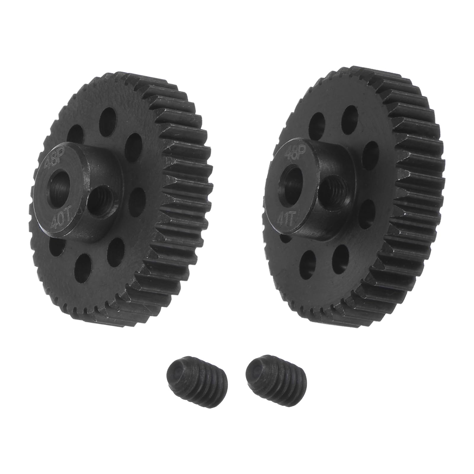 Ingranaggi Motore M1 Per Auto RC - Set 2 Pezzi 25T E 26T, Acciaio Temprato, Con Chiave