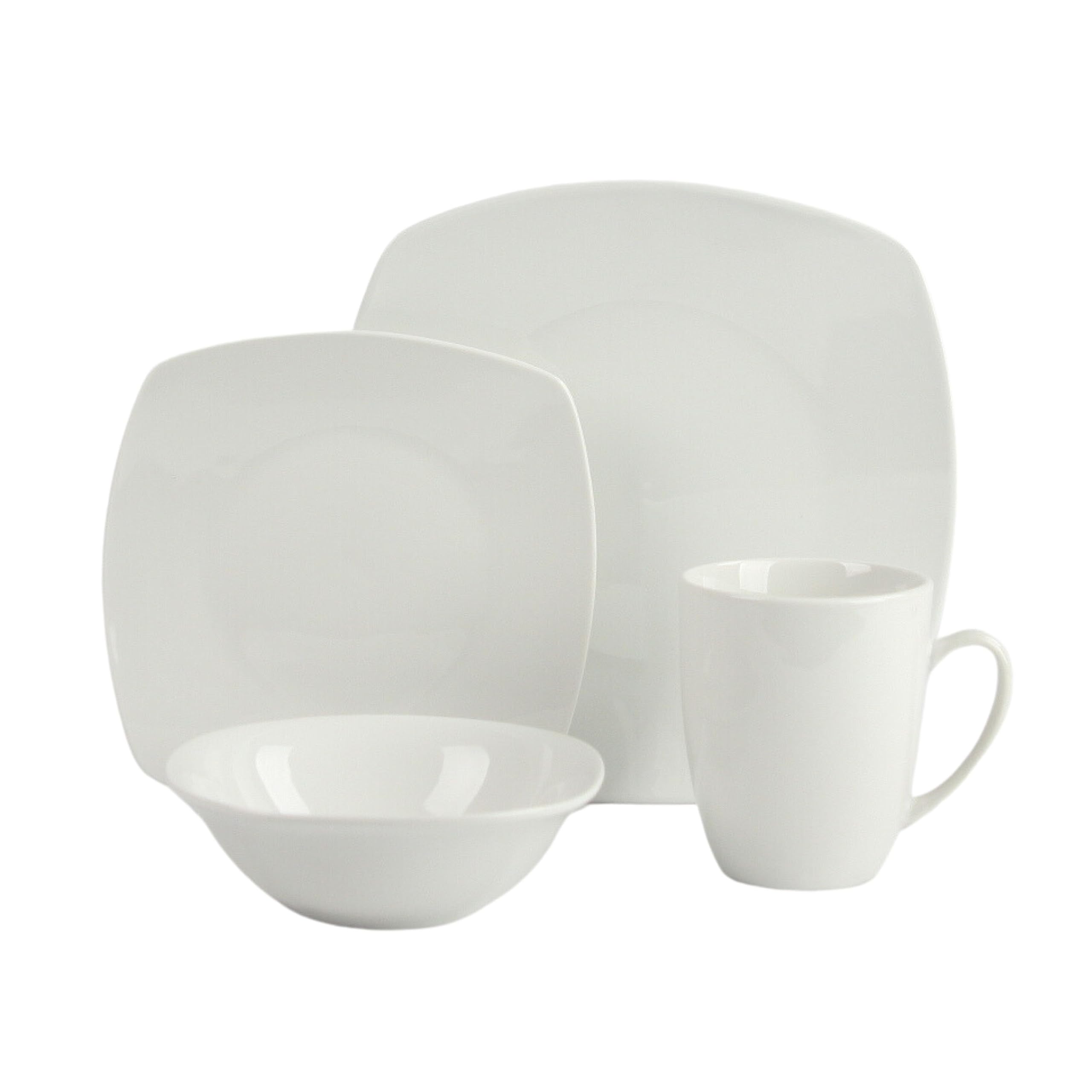 Amazon.com | 10 Strawberry Street Simply Square 16 Piece