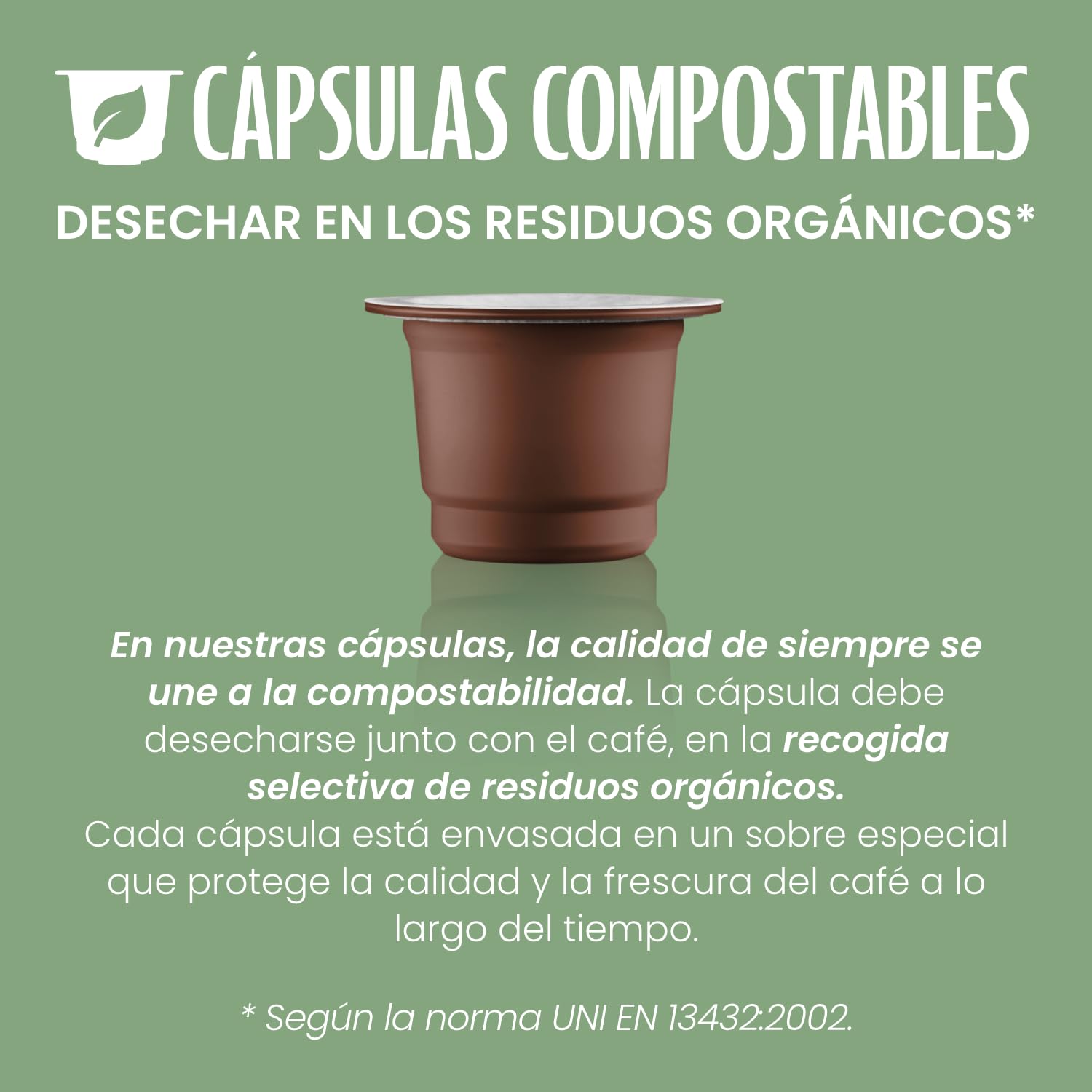 Caffè Vergnano 1882 - Cápsulas Compatibles Nespresso, Cremoso | Pack de 100 Cápsulas