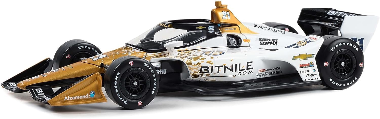 Amazon.com: Dallara IndyCar #21 Rinus VeeKay Bitnile Ed