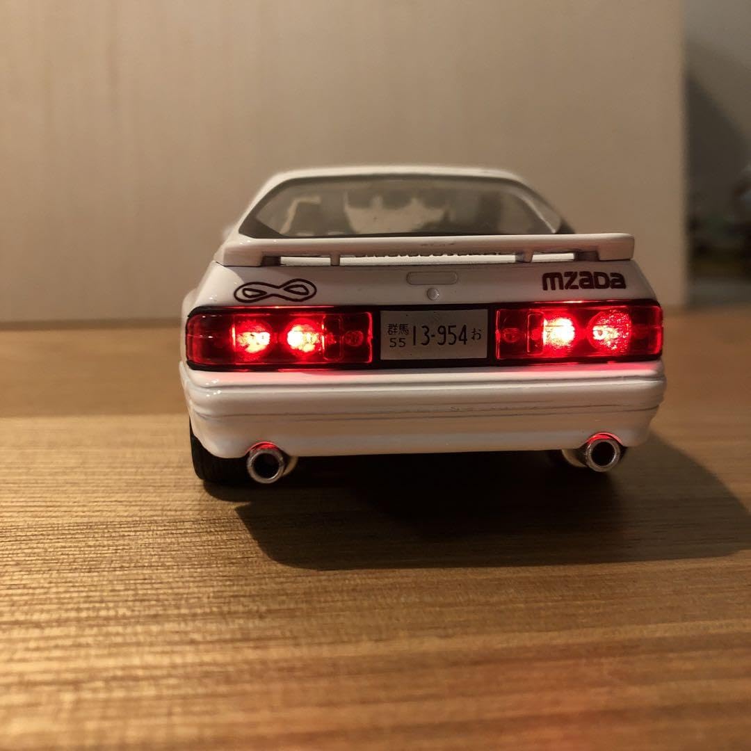 Amazon.co.jp: 1 32 マツダ RX-7 ミニカー白 FC3S D イニシャルD
