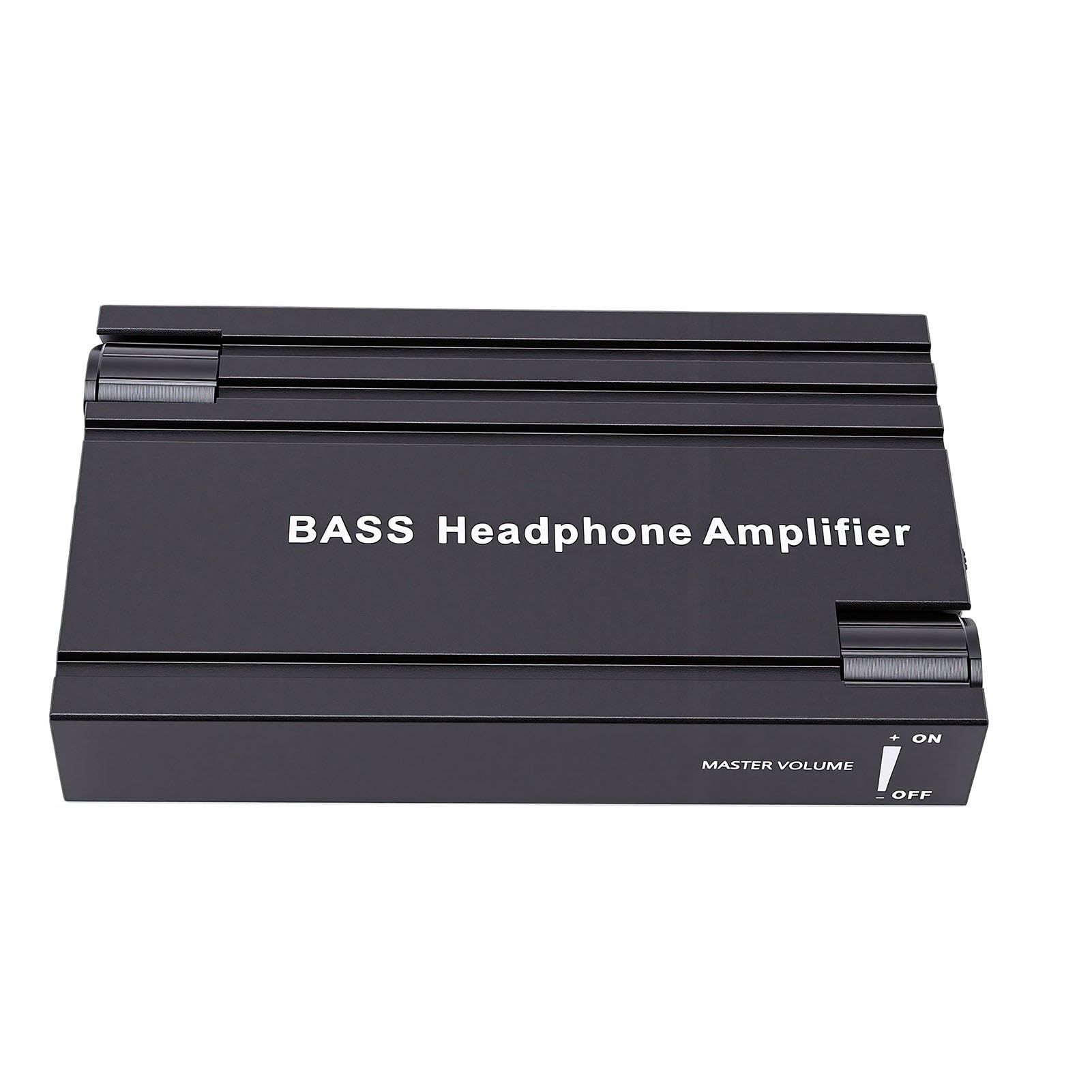 Fabater Amplificatore per Cuffie HiFi, Amplificatore per Cuffie Ricaricabile e Portatile, Interruttori di Guadagno a 2 Stadi Bass Boost 16-300 Ohm Audio da 3,5 Mm per PC