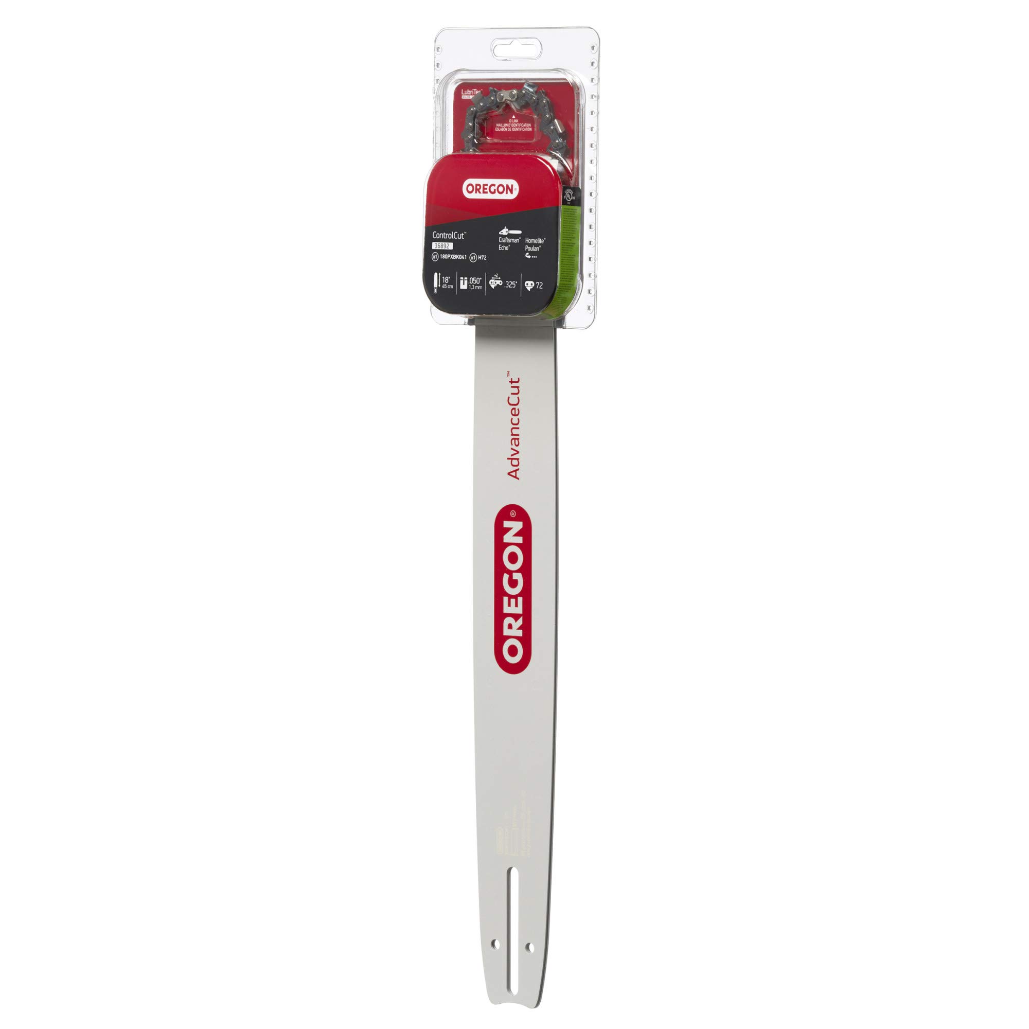 Oregon Chainsaw Guide Bar & Chain Combo, ControlCut Replacement for Saw