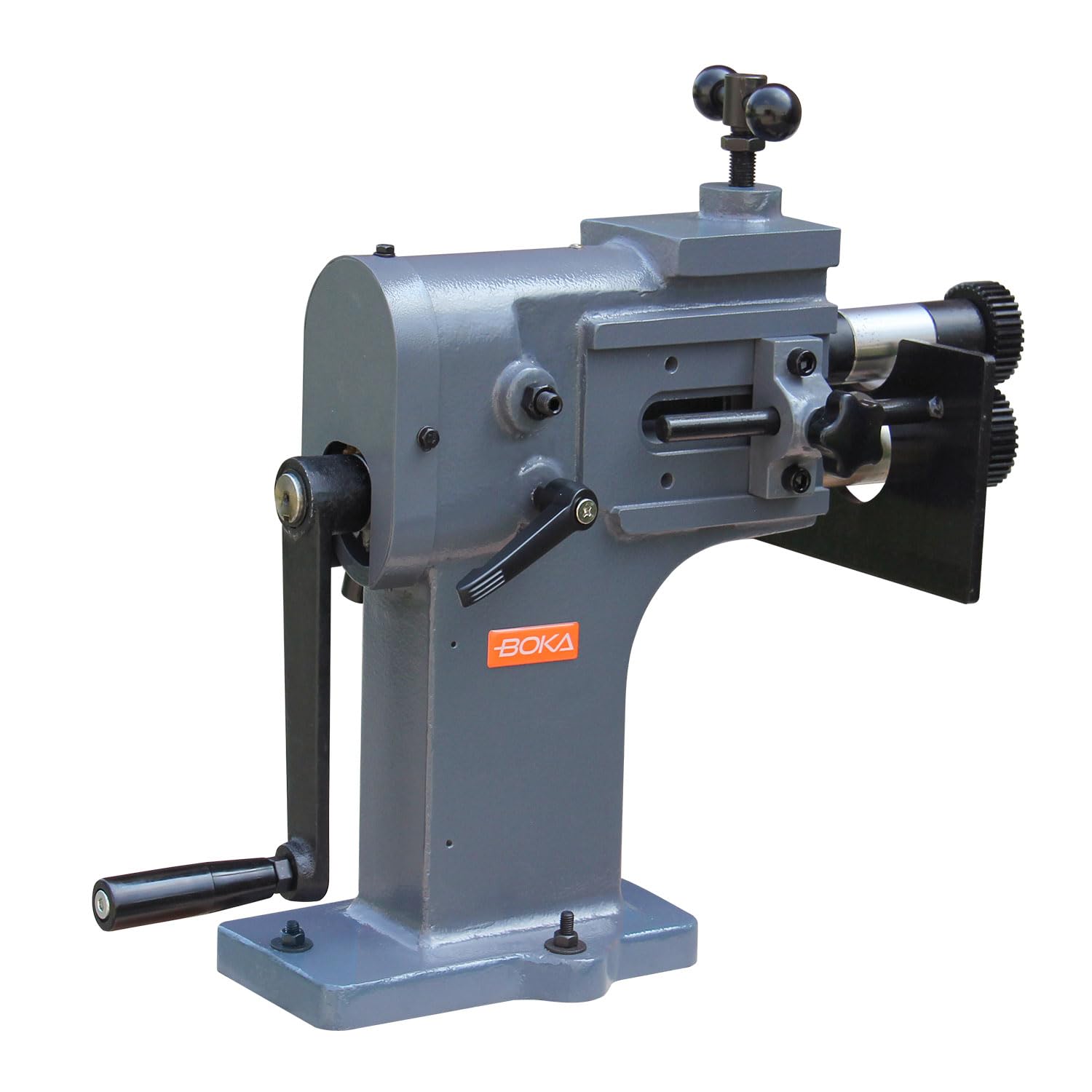 TB-12 Macchina manuale 2 in 1 con 6 rulli, sporgenza 200 mm, spessore 1,2 mm, macchina piegatrice ad alte prestazioni