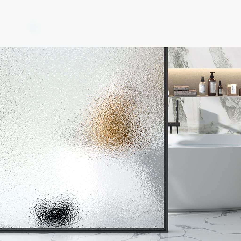 Window Privacy Film Window Film Window Film Electrostatic Frosted Glass Paste Sunshade Heat Insulation Film Suitable for Bathroom Sliding Door Stickers Blackout Window Film Window Films (Color : B,