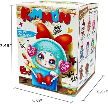 Kimmon ハッピーオケージョンシリーズ ぬいぐるみブラインドボックス8つのスタイルのうち1つ かわいいフィギュア コレクターズおもちゃ 誕生日プレゼント 1個-ブラインドボックス