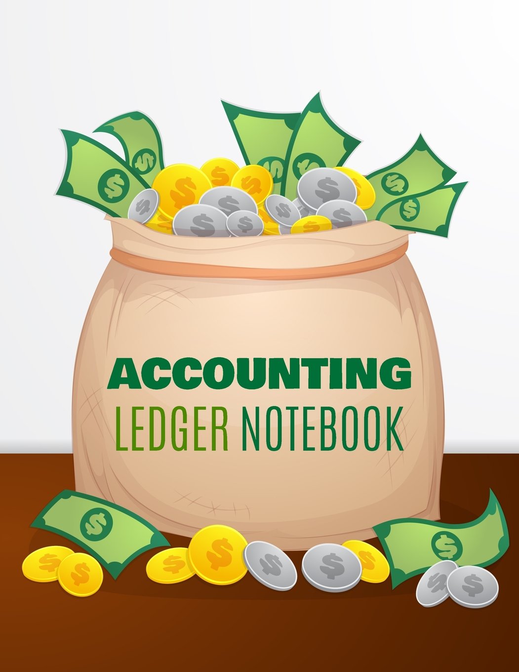 Accounting Ledger Notebook: Accounts Journal : General Ledger Accounting Book : Record Books : Accounting Note Pad : Ledger Books For Bills, shopping ... Entries: Volume 1 (Accounting General)