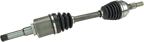 Miniatura 3 de TRQ Juego de 4 piezas de dirección delantera, ejes de eje CV y cojinetes de cubo de rueda para Chevy Equinox 2.4L 2010-2016  GMC Terrain 2.4L