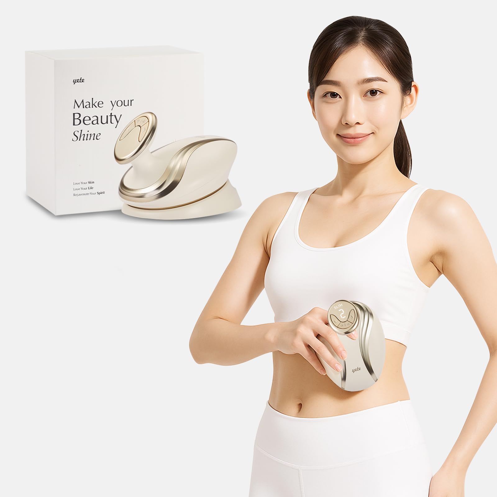 Amazon.co.jp: ボディ美容器 1台多役 複合美容器 超音波RF 5段階の強度