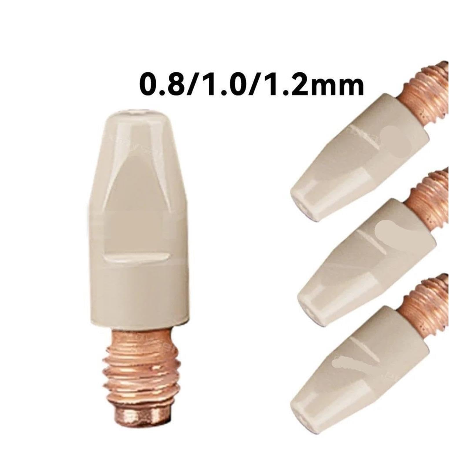Ensembles de 0.8/1.0/1.2mm, Support de Pointe de buse à gaz for Torche MIG de 36KD MIG MAG(0.8mm,20 Pcs)