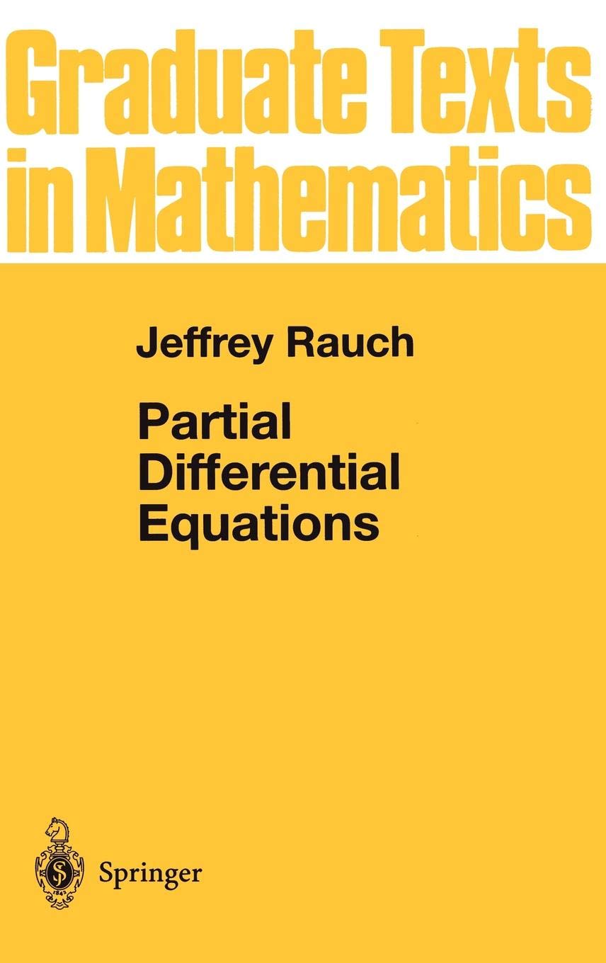 Partial Differential Equations (Graduate Texts in Mathematics, 128)