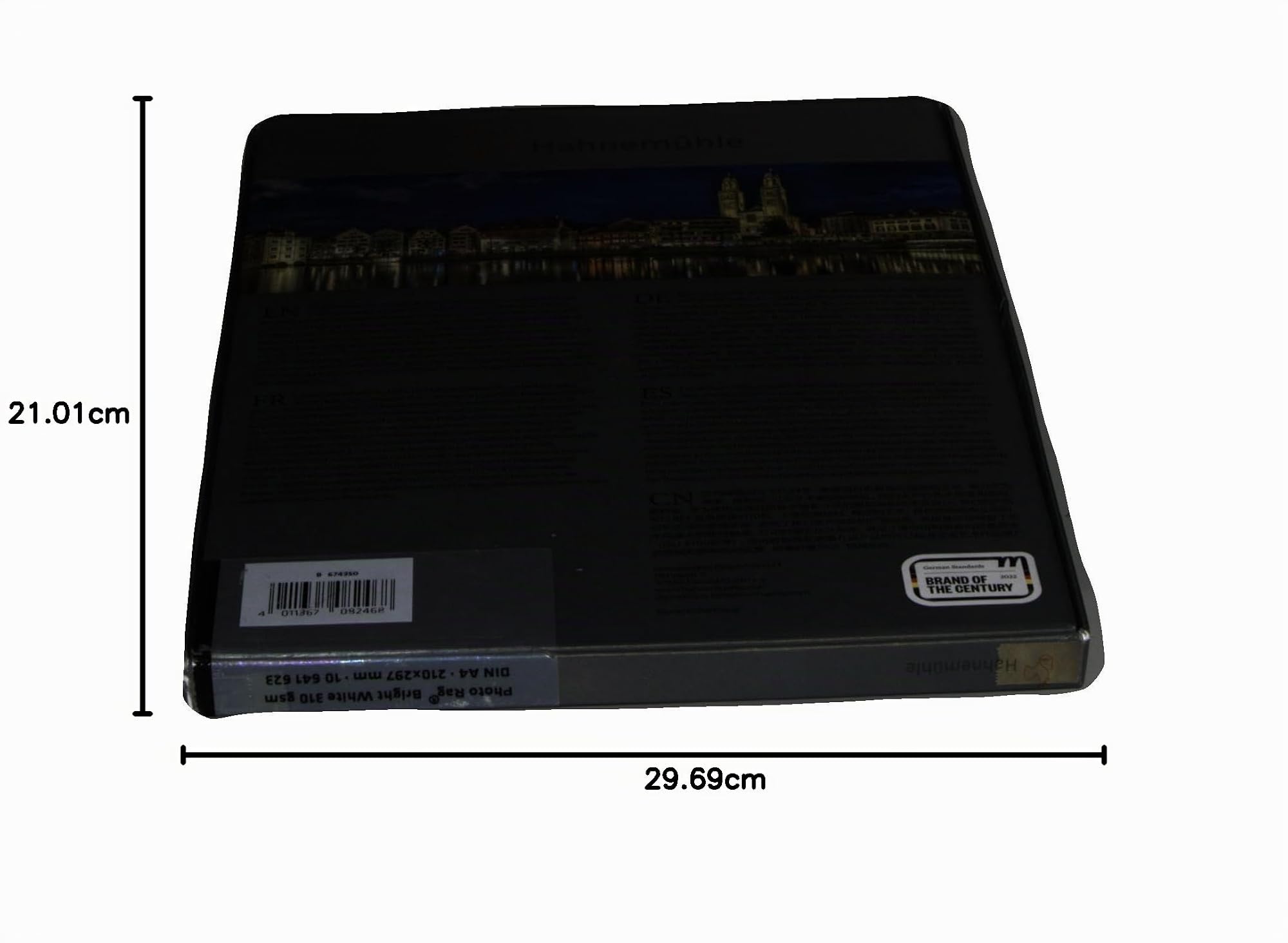 Hahnemühle 10641623 Digital FineArt Photo Rag Papier, 310 g/m², DIN A4, 210 x 297 mm, hellweiß