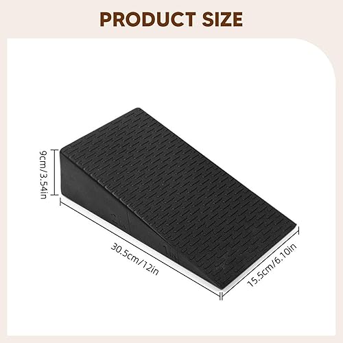 Miniatura 6 de Colaxi Espuma Yoga Cuña Bloque Slant Board Culturismo Deportes Fitness Reposapiés Cojín Entrenamiento Profesional Becerro Estiramiento Antideslizante