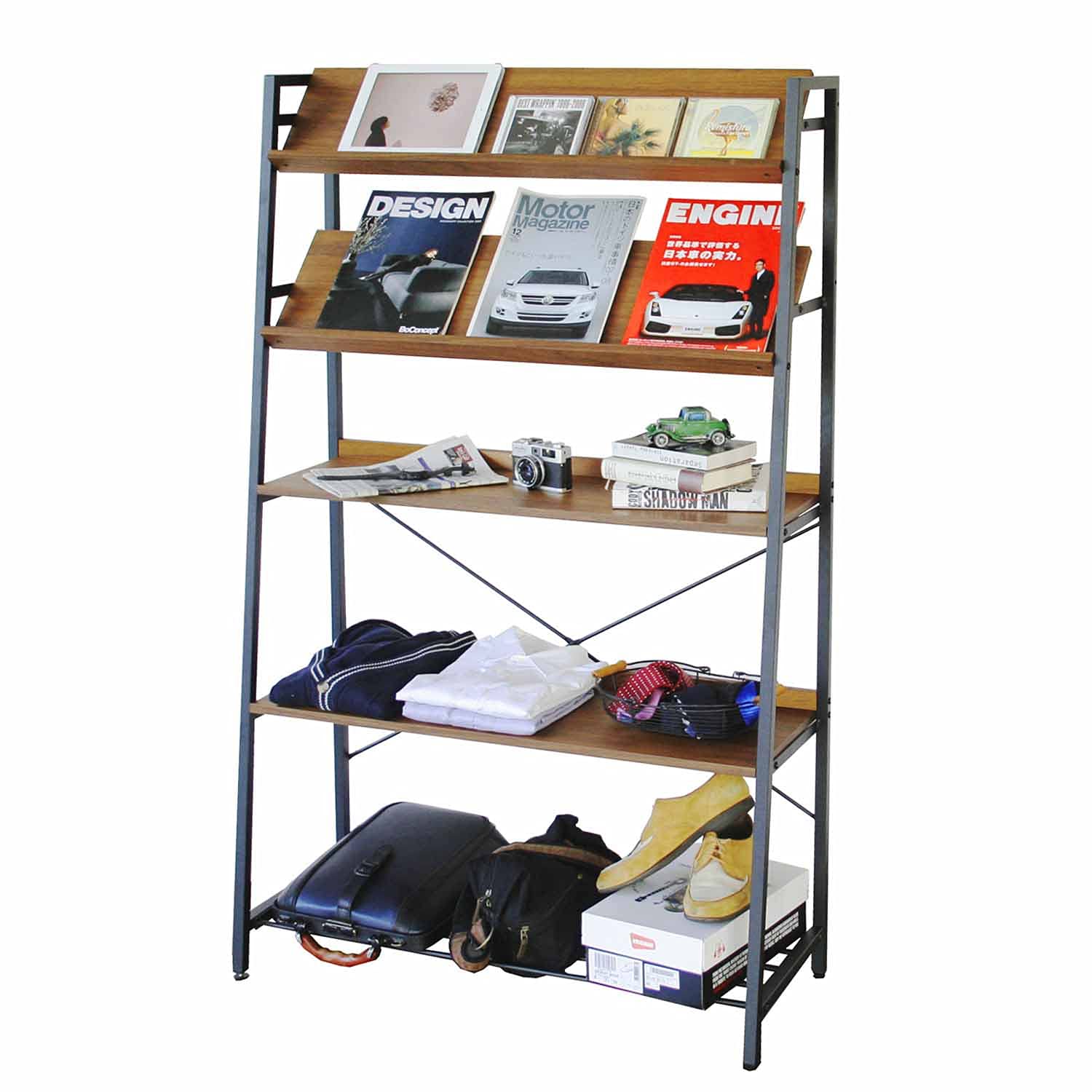 Amazon｜市場 オープンラック 幅90 ディスプレイ anthem 90x35x149.5 