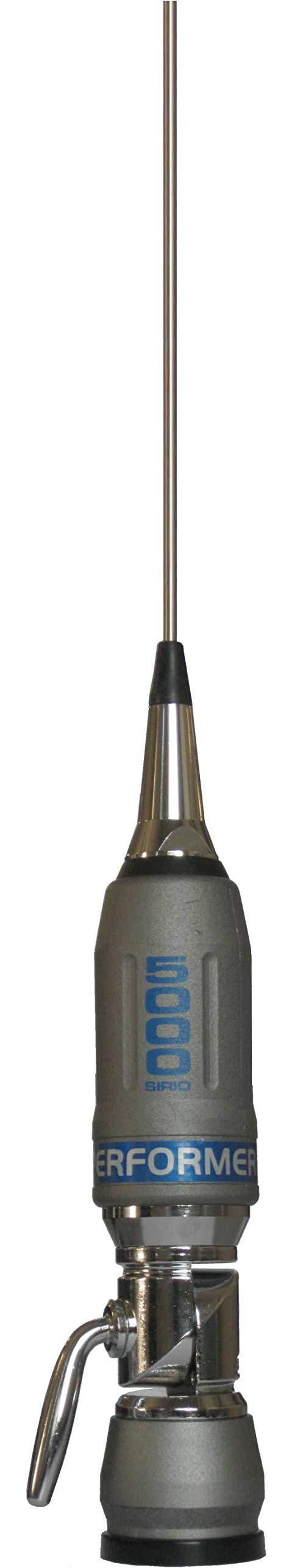 Sirio Antenas Performer P-5000 Antena CB de vehículos, Inoxidable/Plata