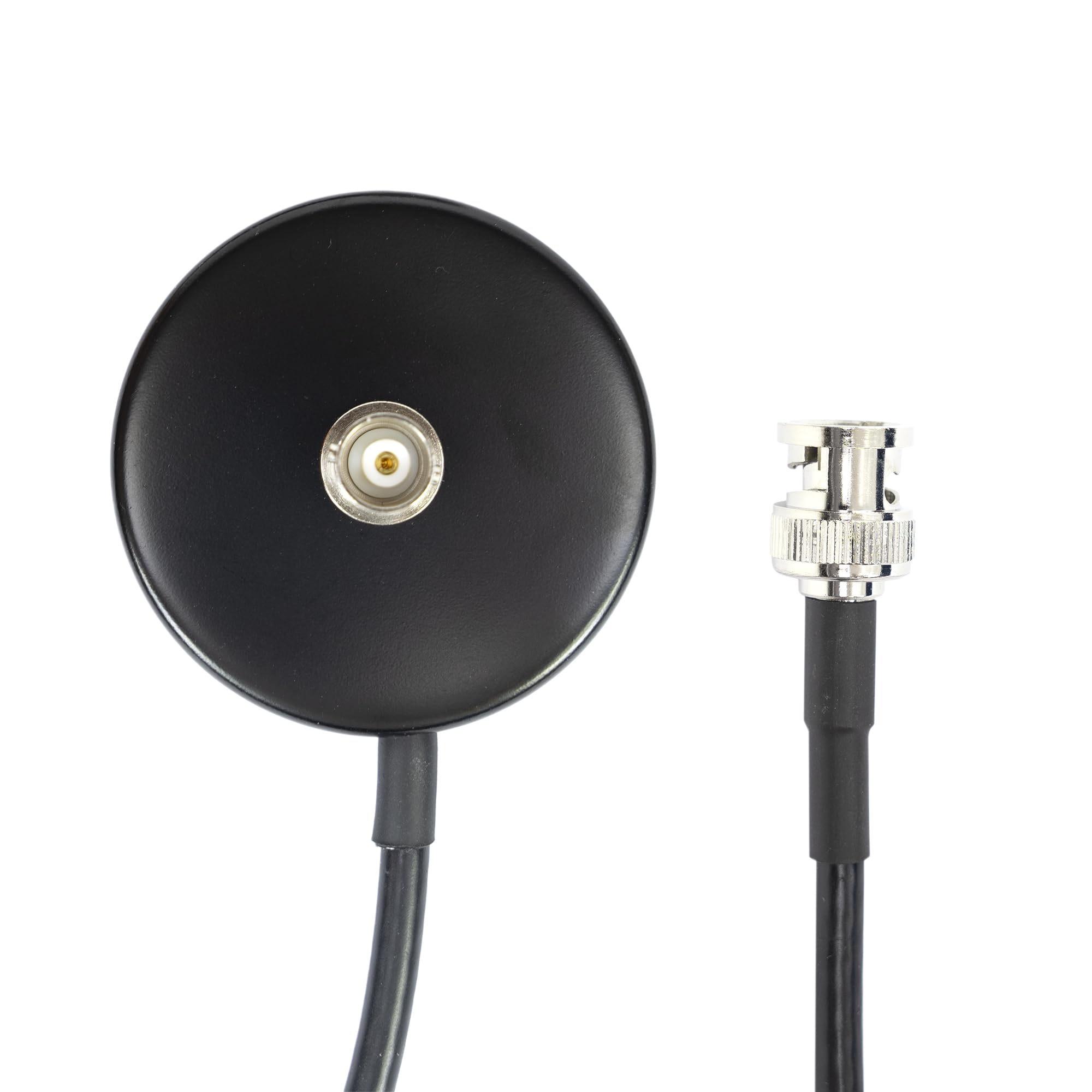 PNI magnetic base, mother-father BNC connection, contains cable, Black - Image 2
