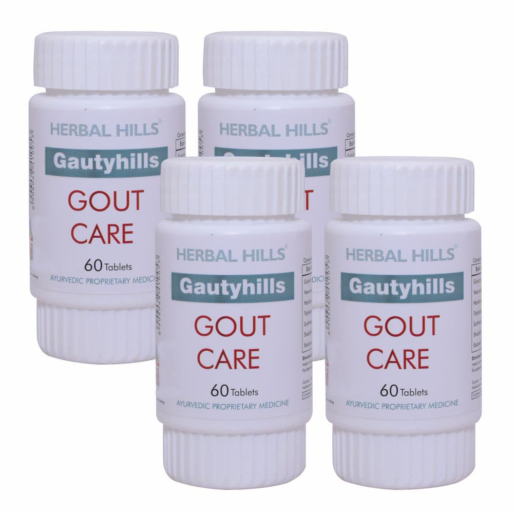 Herbal Hills Gautyhills Tablets (60 Tablets (Pack of 4)) (B07B2Y13W8) Amazon Price History, Amazon Price Tracker