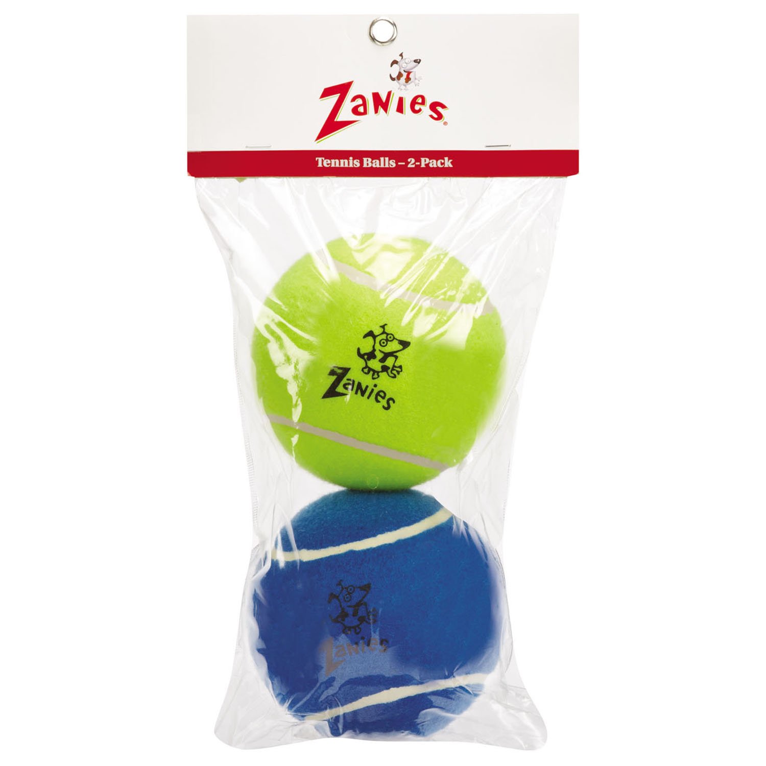 Zanies5" Tennis Ball for Dogs, 2-Packs
