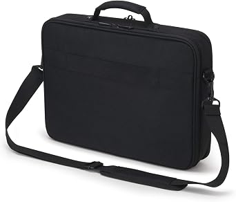 Dicota Unisex's Multi Plus Scale 15.6IN Notebook Carrying case-15.6-Black, M, Black, 15.6