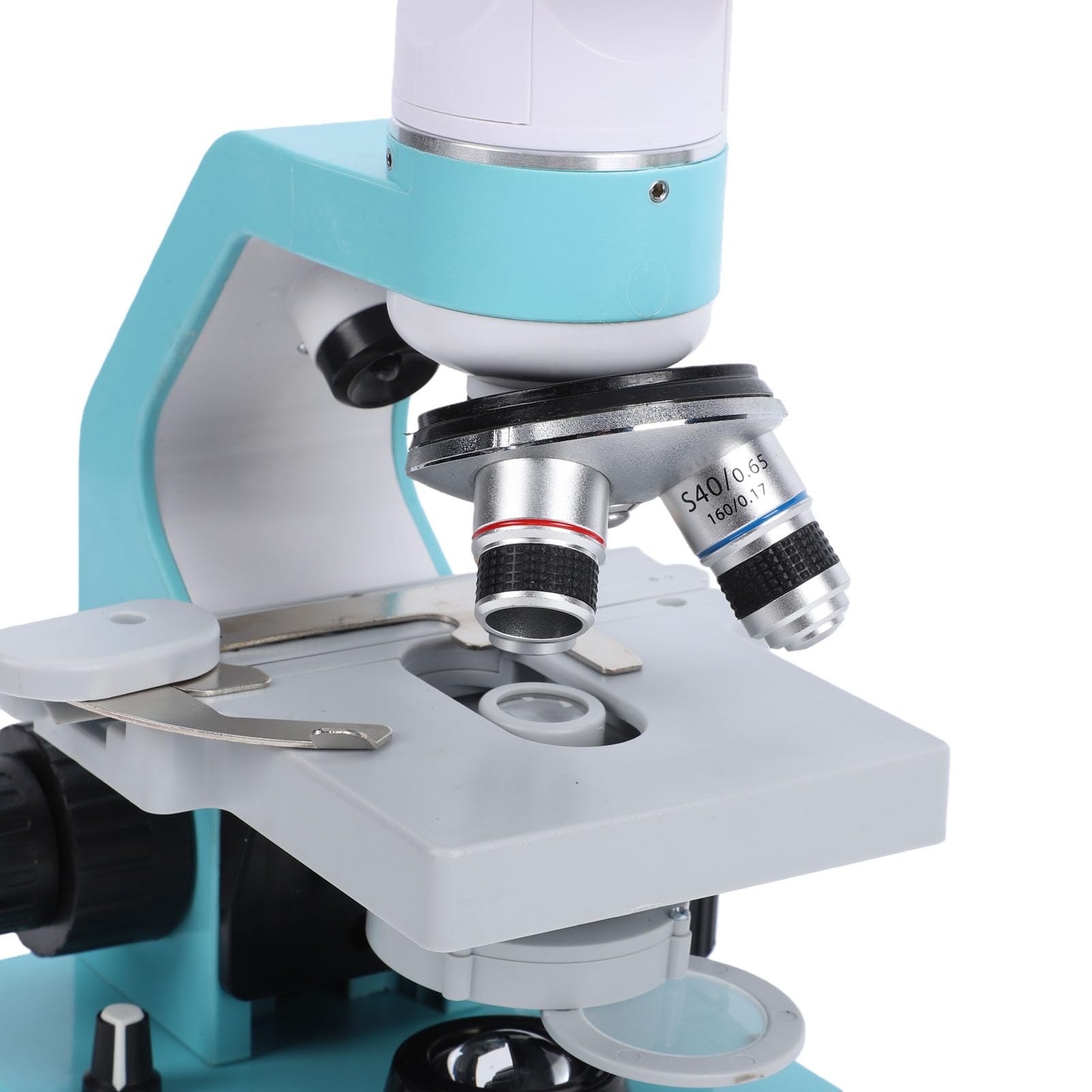 Generic Microscopio Binocular para Mascotas Microscopio Binocular Veterinario de Ovulación Animal Pantalla de 7 Pulgadas 4X 10x 40x Objetivos Acromáticos Luz LED para