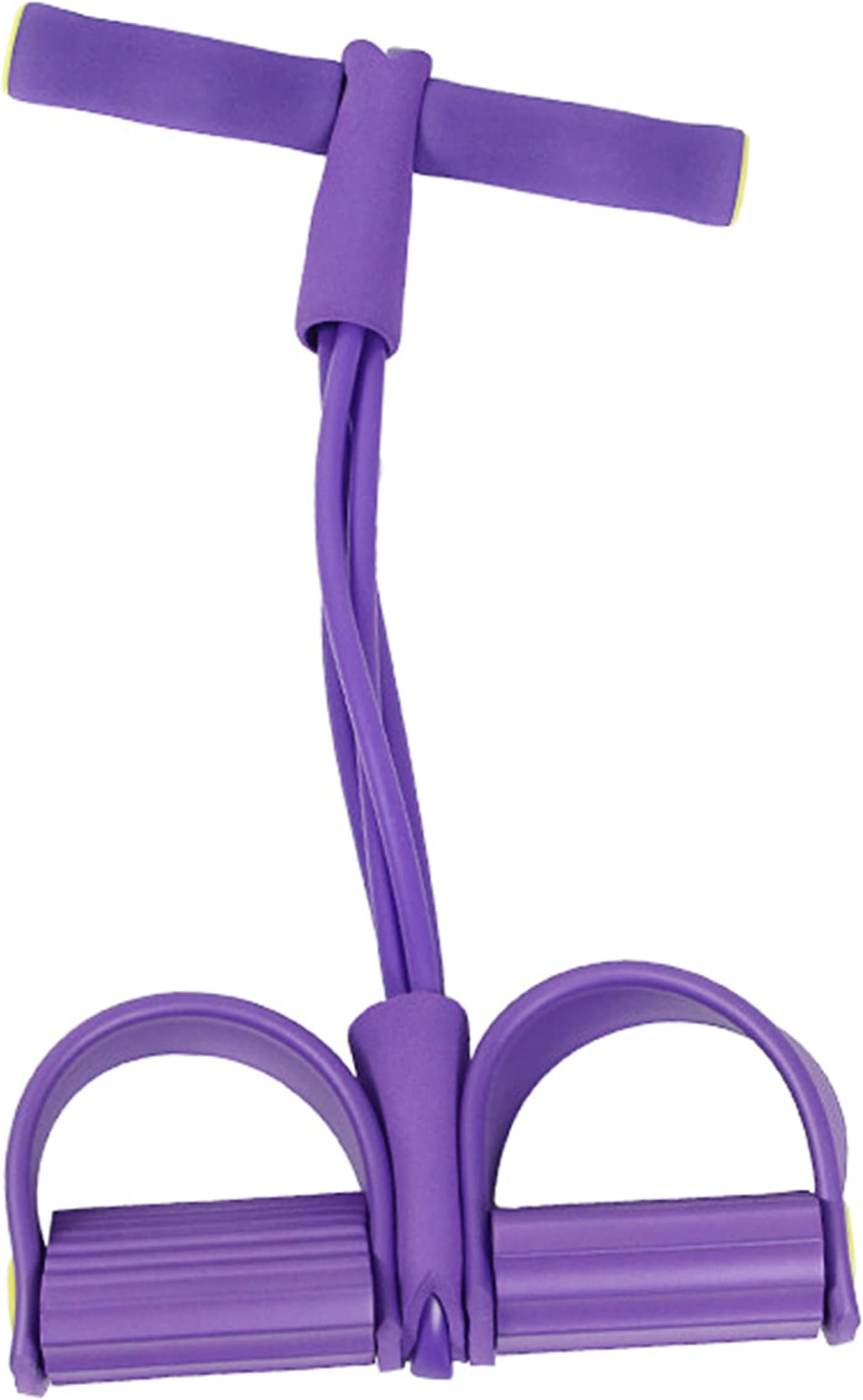 Multi Function Tension Rope, Sit- Up Bodybuilding Equipment, 4 Tube Leg Exerciser, Yoga, Fitness, Home, Gym Equipment for Women/Men