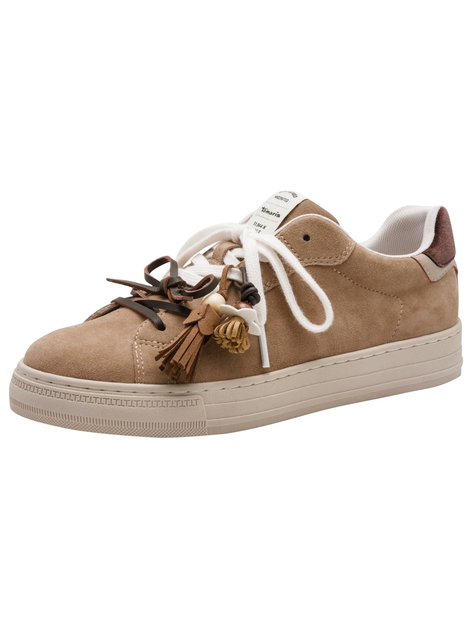 Tamaris Women's Low Flat Trainers, Brown (Camel), 42