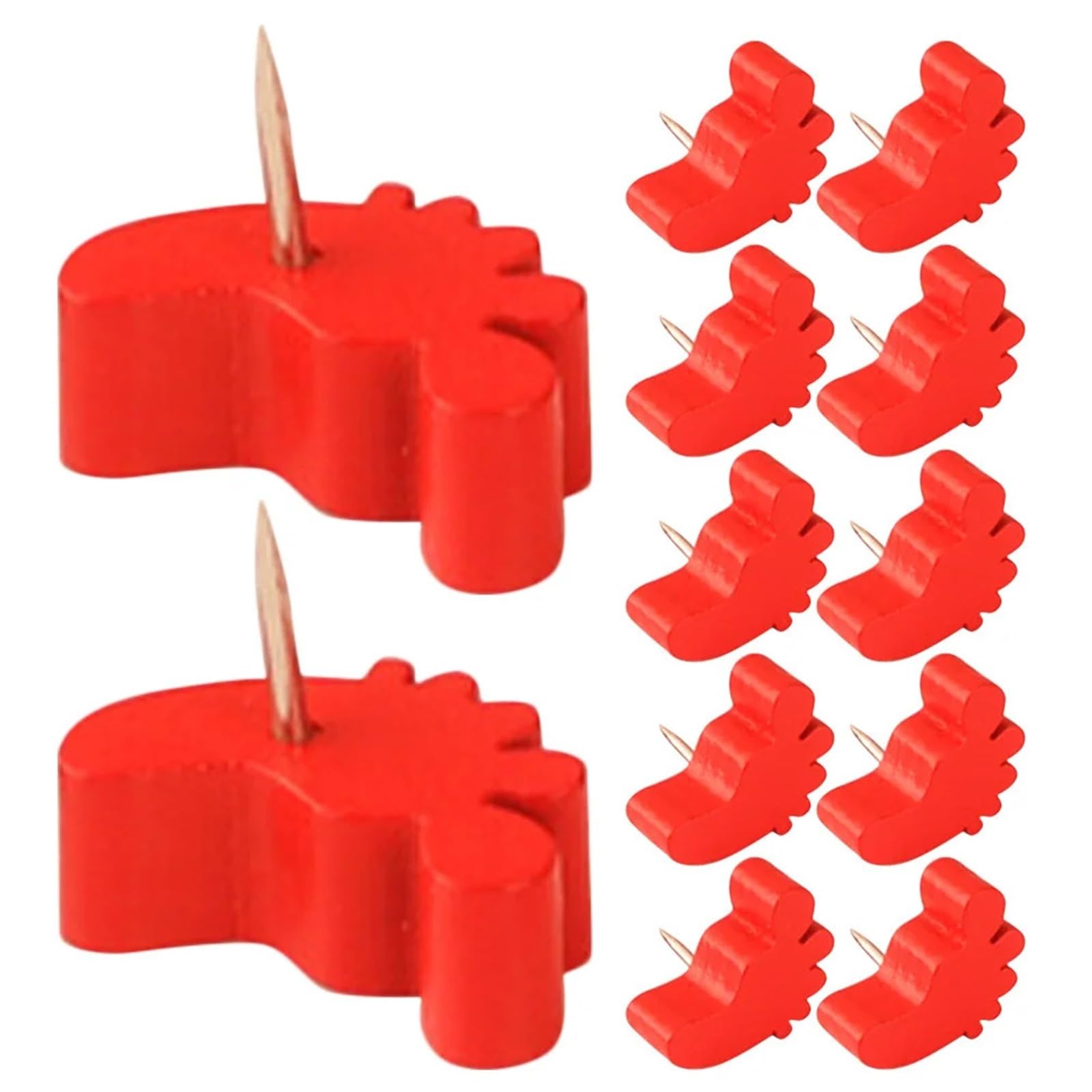 Push Pins 150Pcs Foot Shaped Pushpins Cute Office Decorations Bulletin Board Tacks Wall Pins for Hanging Photos Notes Memos
