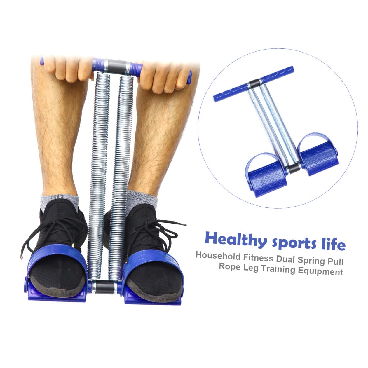 Kisangel Tensionatore Per Pedale Attrezzatura Da Palestra Per Trazioni Attrezzatura Per L'Allenamento Delle Gambe Attrezzo Per Esercizi Per Le Gambe Attrezzo Per Esercizi Con