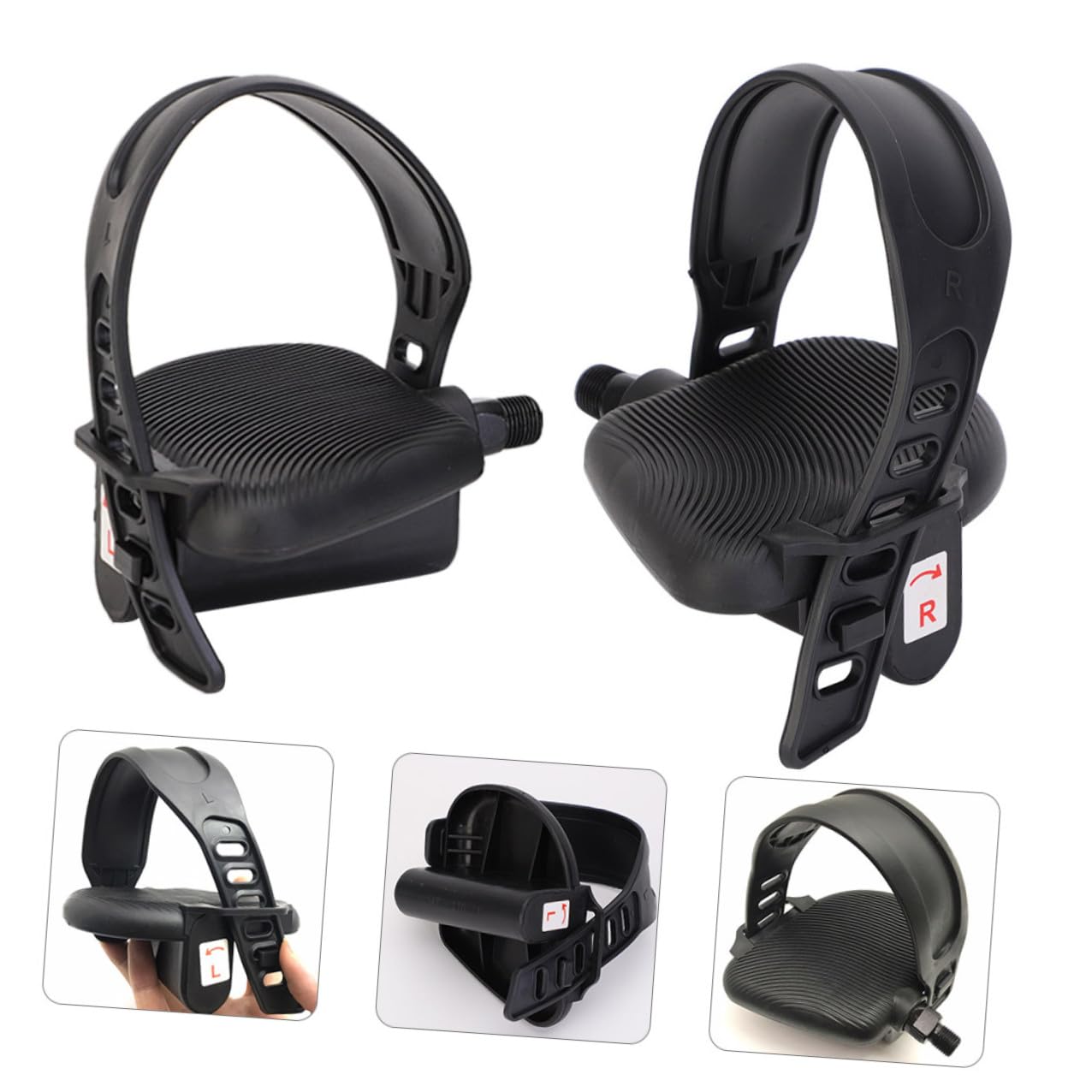 Gym Cycle Pedale Ersatzteile rutschfest Robust Langlebig für Heimtrainer Indoor Fitnessgeräte zur Pedalreparatur und Trainingskomfort
