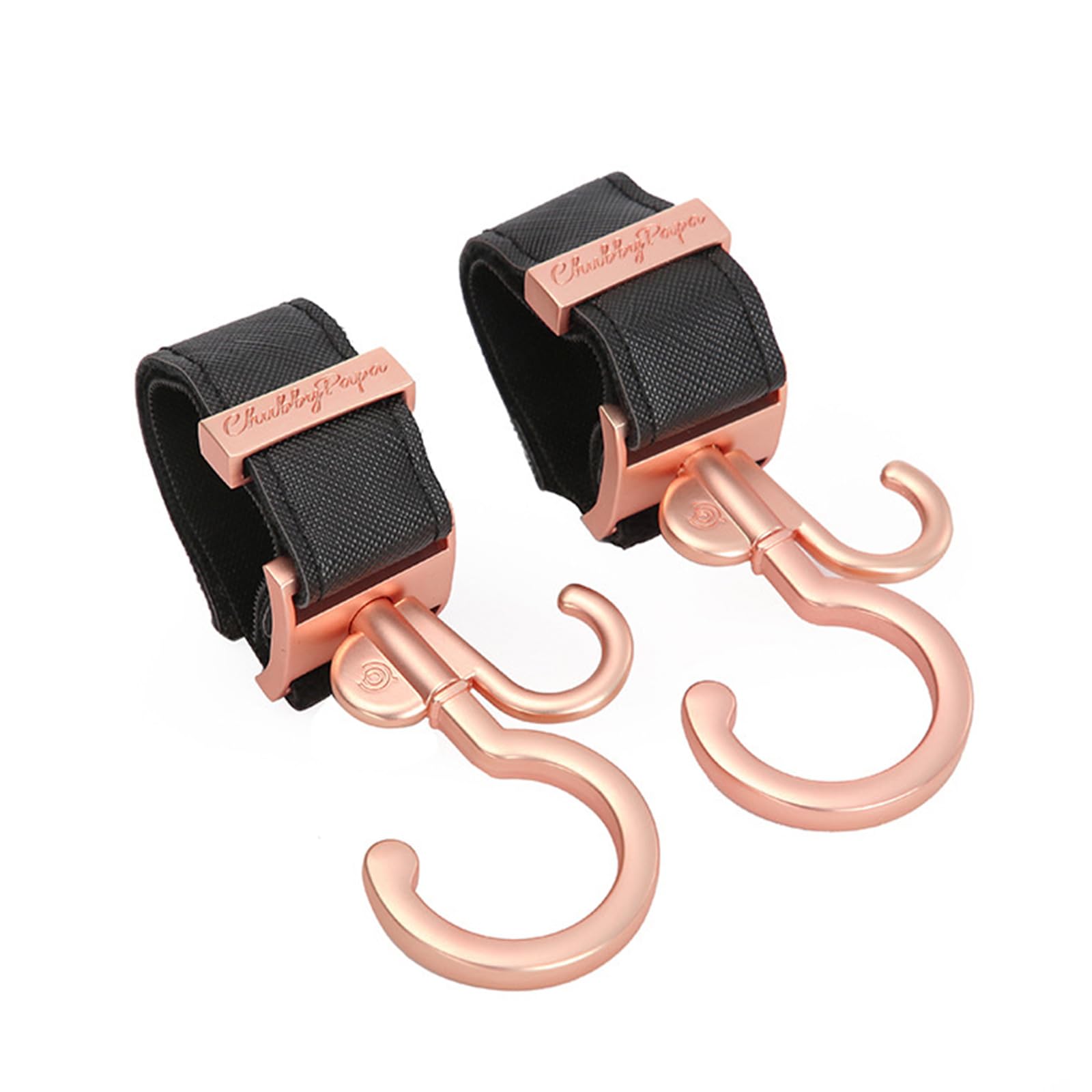 Convenient Strollers Attachment Hook 2Pcs Strong Metal Clips Hanging Rack Hook for Hanging Baby Essential Product
