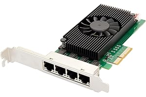 4-Port 2.5 Gigabit Ethernet PCI-Express Expansion Network Card: Engineered for Enhanced Connectivity and Network Performance