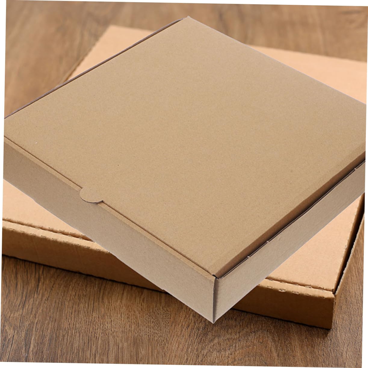 Gatuida 12 Pezzi Scatole per Pizza in Cartone Ondulato Leggero e Facile da Montare, Contenitori per Conservazione e Asporto di Mini Pizza per Feste e Regali
